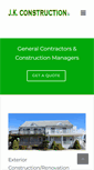Mobile Screenshot of jkconstructionllc.com